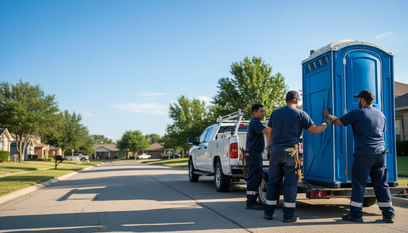 Portable Toilet Rental in Brooklyn, IA near me